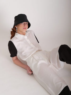 Ino (Shirt White & Black)