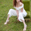 Aithra (Pant - White)
