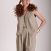 Avra (Vest - Olive Green)