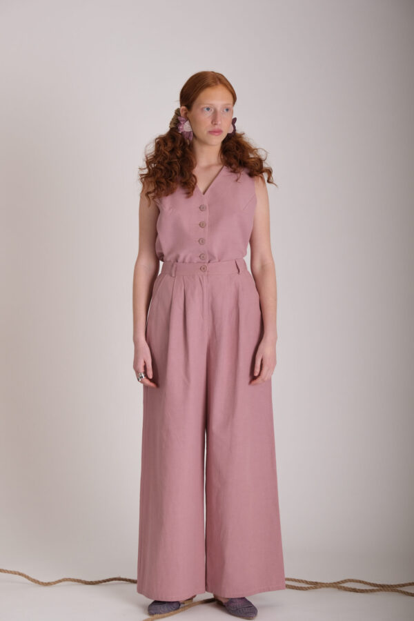 Avra (Vest - Dusty Pink)