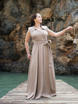 The Signature (Dress - Sand Biege)