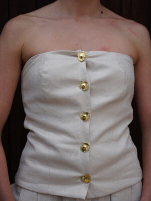 Crowned Light (Strapless Bustier)